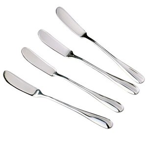 Stainless Steel Jam and Butter Spreader Knives